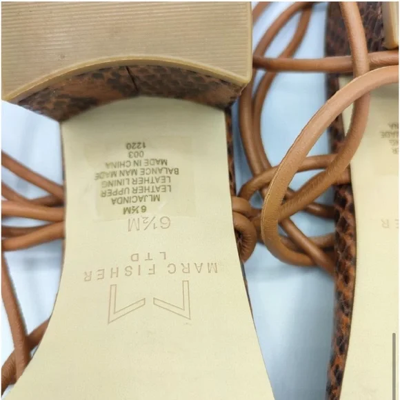 Marc Fisher LTD Jacinda strapped sandal - Picture 7 of 11